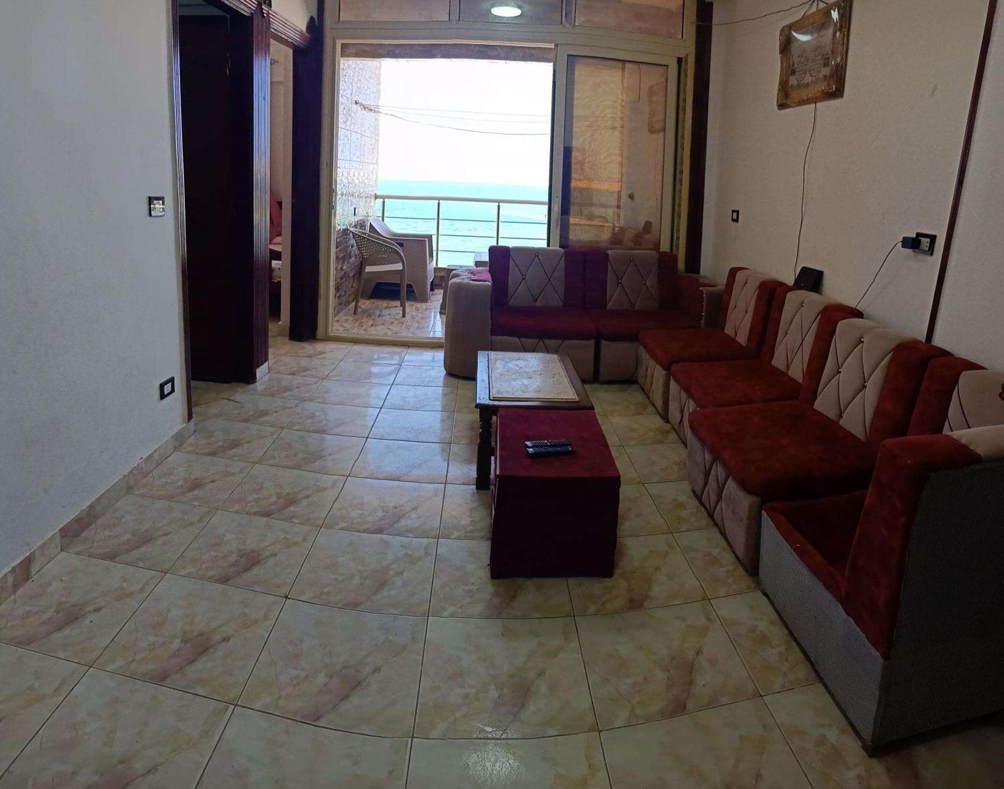 Furnished Apartment - Beach View "Nearest Beach 2 Minutes Walking" - Free Wifi- Abo Keer - Alexandria - Egypt Abu Qir 外观 照片