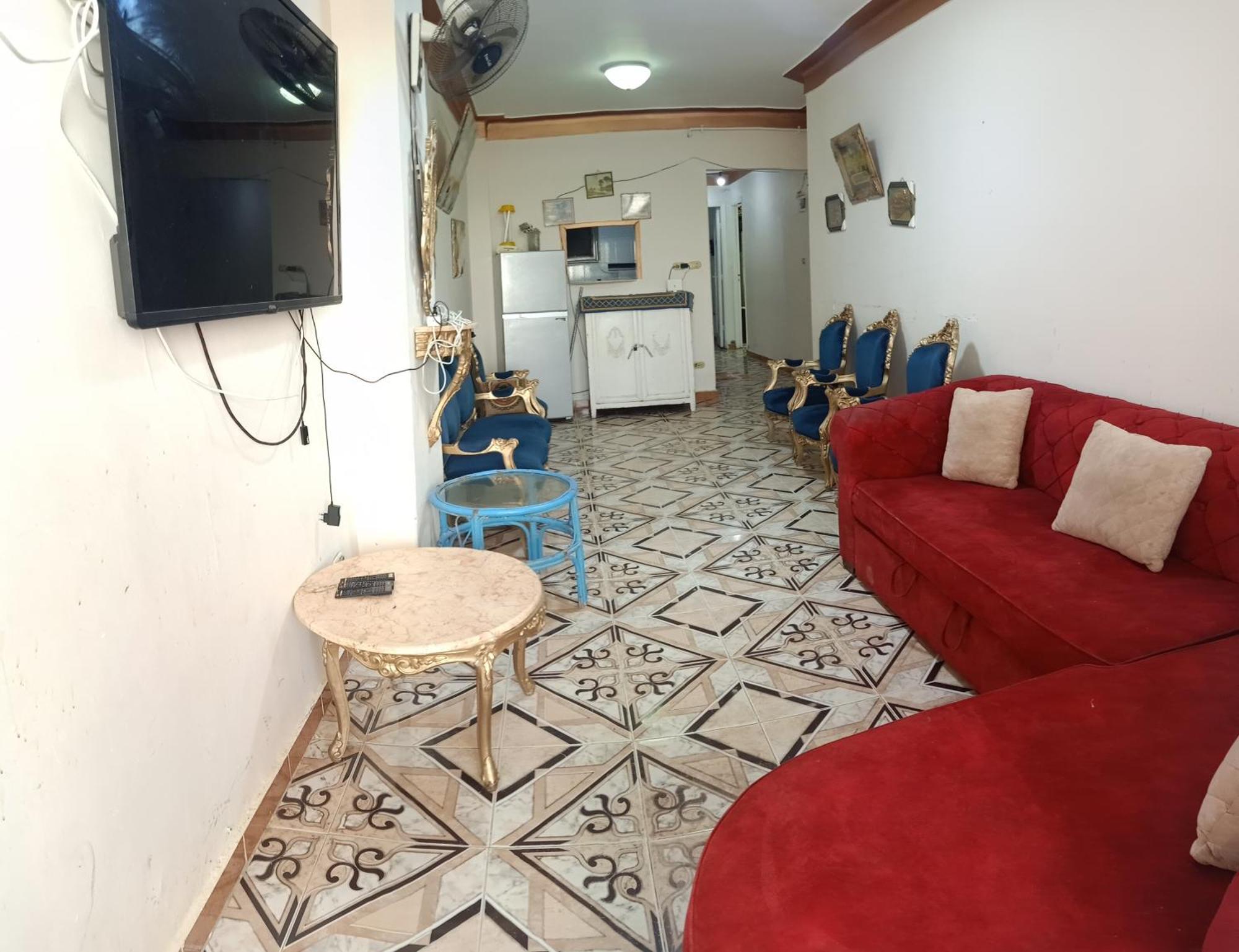 Furnished Apartment - Beach View "Nearest Beach 2 Minutes Walking" - Free Wifi- Abo Keer - Alexandria - Egypt Abu Qir 外观 照片